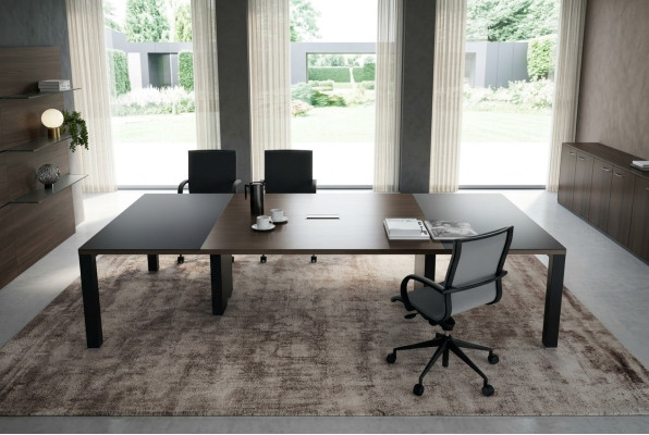Tables Table Bureau Design Bois Réunion Mobilier Table de conférence Mobilier de bureau Frezza