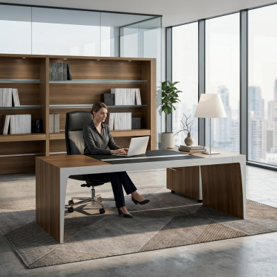Bureau de bureau italien Meubles italiens Mobilier informatique Tables.