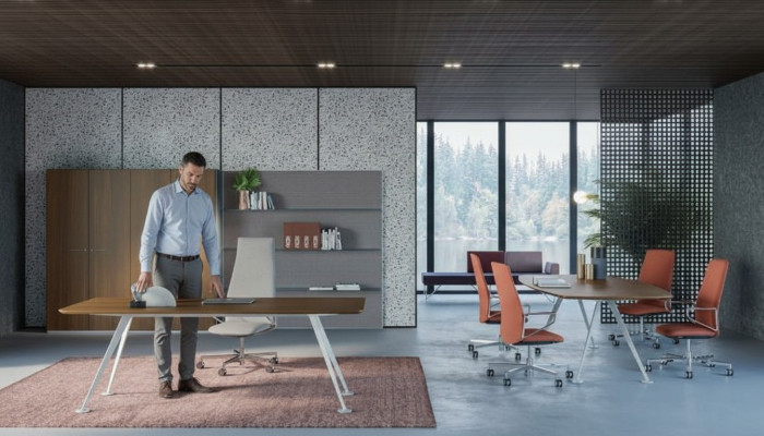 Bureau Mobilier de bureau Bureau d'ordinateur Table d'ordinateur Mobilier de bureau Table Bois Mobilier nouveau