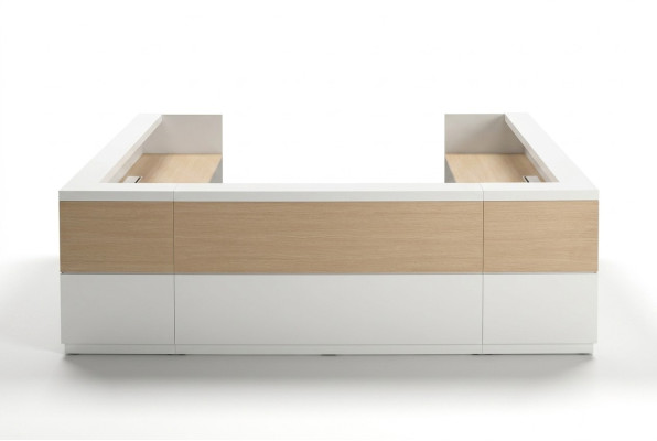 Comptoir Bureau Mobilier de bureau Réception Table de réception Comptoir de réception Mobilier Italie