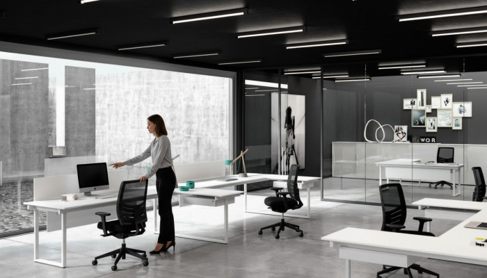 Bureau Bureau d'angle Mobilier Bureaux Informatique Ameublement neuf