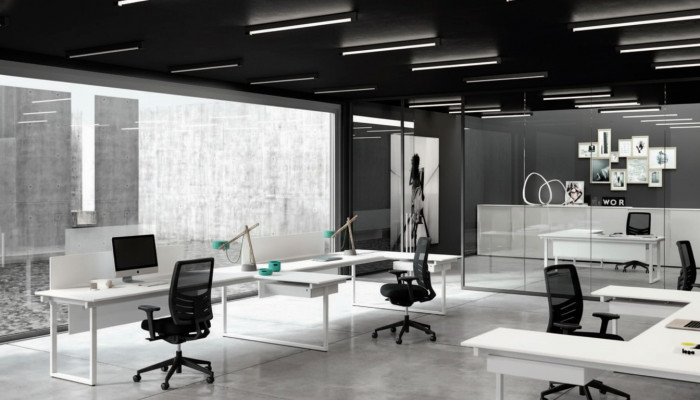 Bureau Bureau d'angle Mobilier Bureaux Informatique Ameublement neuf