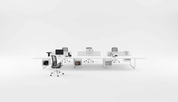 Bureau d'ordinateur Bureau de bureau Comptoir 6 Personnes Table d'ordinateur Tables Table de travail nouvelle