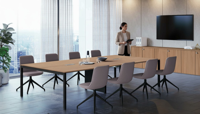 Table de conférence Table de conférence Mobilier de bureau Table de travail Bureau Bureau