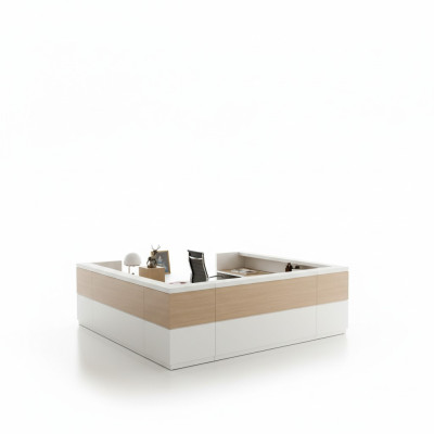 Table d'accueil Mobilier de bureau Mobilier de comptoir Tables de réception Table Cabinet d'avocats Cabinet Frezza