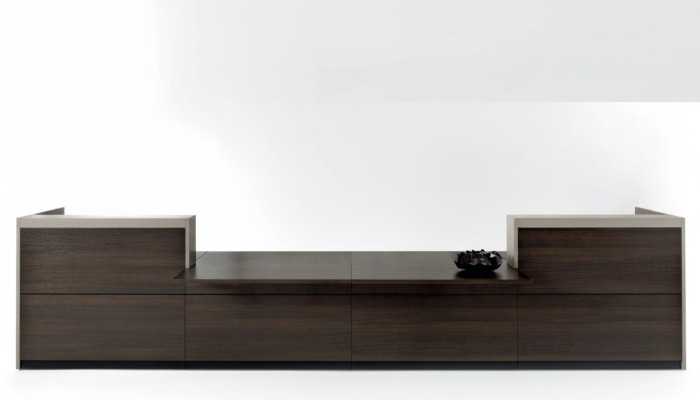 Comptoir Bureau Table de travail Mobilier de bureau Réception Comptoir de réception nouveau