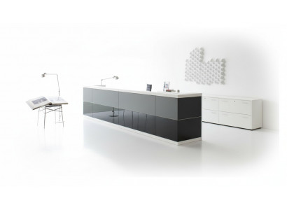 Bureau d'accueil comptoir de réception bureau table de travail mobilier de bureau cabinet d'avocats cabinet nouveau