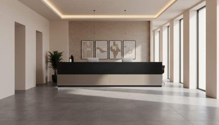 Réception Bureau de réception Comptoir de réception Table de travail Mobilier de bureau Comptoir d'accueil Nouveau bureau