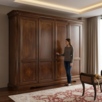 Armoire Armoires Armoires Meubles italiens Mobilier Chambre à coucher nouveauté