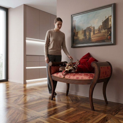 Repose-pieds Tabouret de chambre Tabouret de design Banc de salon Fauteuil Meubles neufs