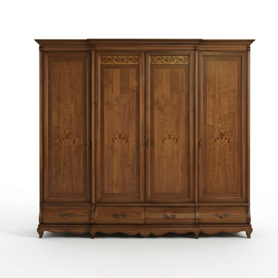 Meubles armoire en bois massif Armoire Armoires de chambre Fabriqués en Italie neuf