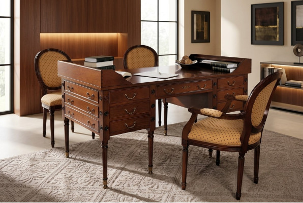 Desk Italian Table Desks Computer Furniture Tables Furniture Italy  Bureau Italien Table Bureaux Informatique Mobilier Tables Meubles Italie