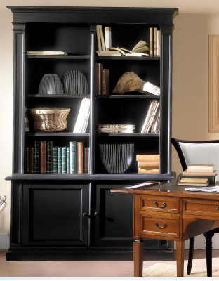 Séparateur d'étagères Étagères Buffet Vitrine en bois Meubles de luxe italiens Massif
