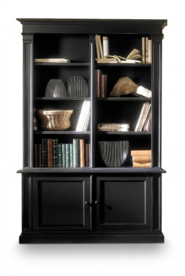 Séparateur d'étagères Étagères Buffet Vitrine en bois Meubles de luxe italiens Massif
