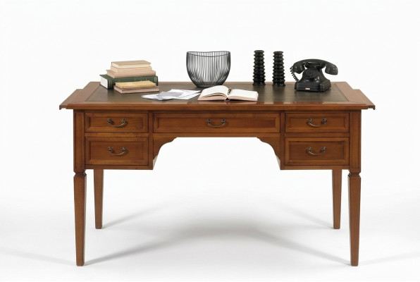 Bureau avec tiroirs Design de bureau Bureau en bois Bureaux