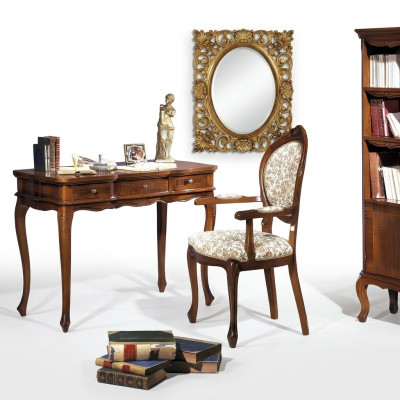 Bureau Secrétaire Secrétaires Meubles Italiens Table Chaise Ensemble Bureau 2 pièces