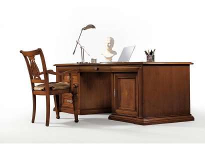 Bureau de bureau de designer Meubles de table de bureau Tables en bois massif Italie