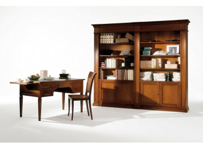 Mobilier de bureau Aménagements de table Salle d'étude Étagère à livres 2 pièces Ensemble Italie