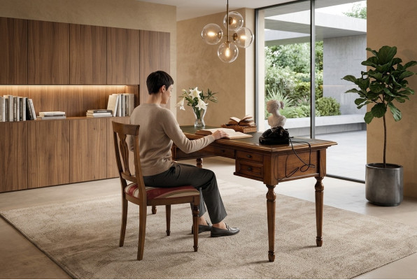 Tabelle Sekretär Schreibtisch Schreibtische Italienische Möbel Büro Holz Tische