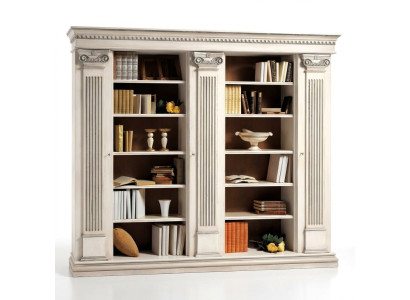Salon Armoire Étagère Bibliothèque Bois Armoire de bureau Étagère Armoires Vitrine Italie