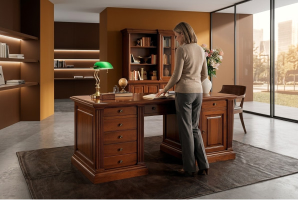 Bureau Table italienne Bureaux Mobilier pour ordinateur Tables Mobilier Italie