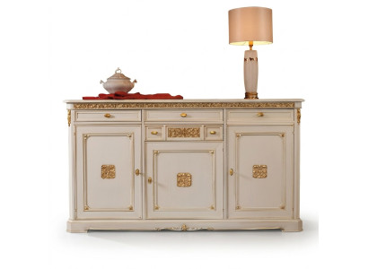 Commode Buffet Bahut Buffet Blanc Buffets Armoire Coffres de rangement Meubles Bois massif