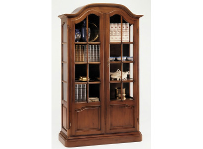 Meuble de salon Buffet en bois massif Buffet en verre Vaccari cav giovanni Glass nouveau