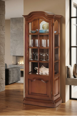 Bahut en bois massif Bahut de salon Bahut Vaccari cav giovanni vitrines