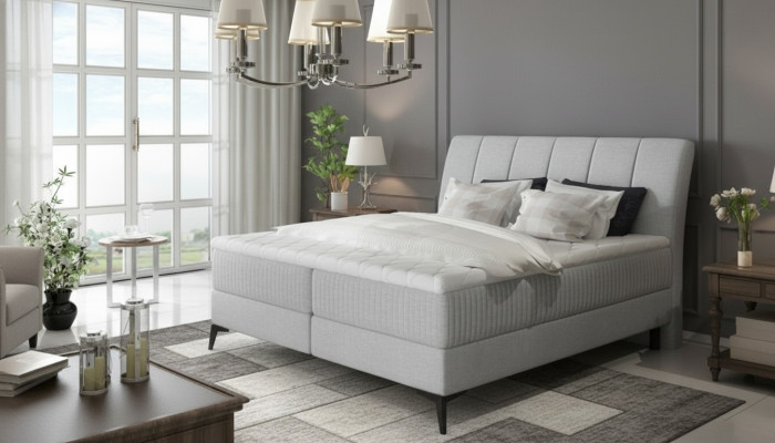 Lit rembourré Lits Lit Rembourrage Designer Hôtel Double Décoration Luxe Design