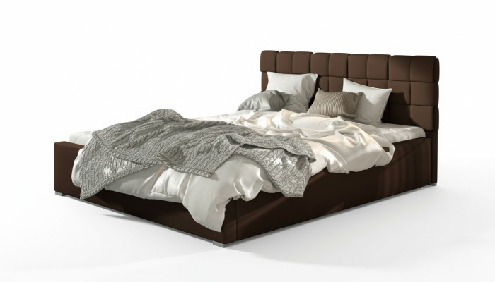 Lits de chambre à coucher design Textile Hotel De Luxe Rembourrage 200x200cm