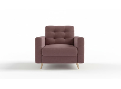 Fauteuil Fauteuil Designer Rembourrage Tissu Détente Tissu Salon neuf TV 1 Place