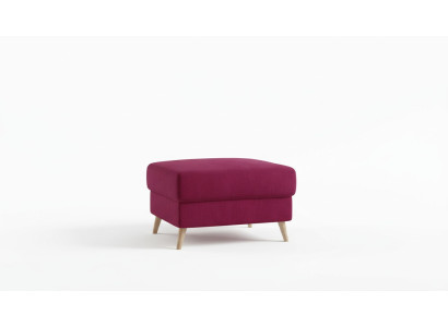 Tabouret Pouf Canapé Rembourrage Tabouret d'appoint Repose-pieds Ottoman meuble tabouret Rose