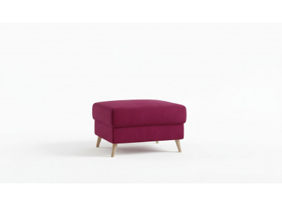 Tabouret Pouf Canapé Rembourrage Tabouret d'appoint Repose-pieds Ottoman meuble tabouret Rose