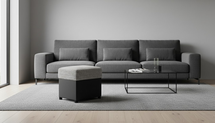 Tabouret Canapé Pouf Tapisserie Tabouret Tabouret Repose-pieds Tabouret Ottoman meuble tabouret