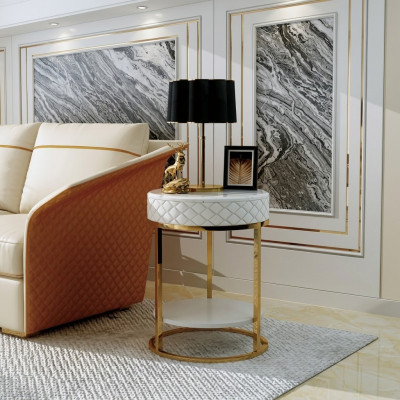 Tables d'appoint Table ronde Table basse Consoles Jeu rond