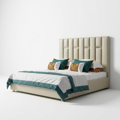 Chambre de luxe Lit double Lit 150/180x200cm Métal neuf Hôtel