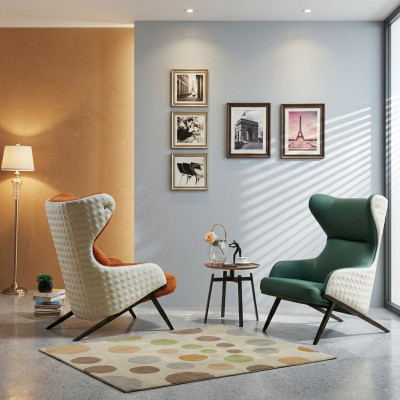 Fauteuil de salon Fauteuil de club Lehn Relax Lecture Fauteuils de luxe nouveau Fauteuil cocktail