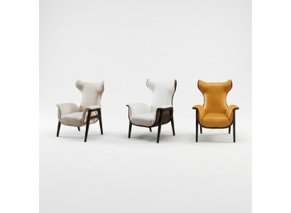 Wing Chair - Fauteuil à ailes Armchair TV Chair - Fauteuil TV Upholstered Chair - Fauteuil rembourré Fabric Armchair - Fauteuil en tissu