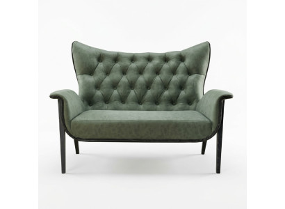 Canapé Chesterfield 2 places Tissu Designer Canapés Ensemble Canapés Deux places