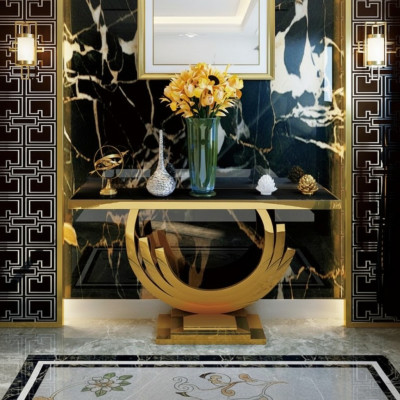 Console table sideboard metal wall console sideboard decorative console sideboard Commode console en métal commode murale console décorative commode