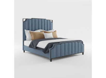 Chambre de luxe Lit double Lit 150/180x200cm Cuir Métal neuf Hôtel