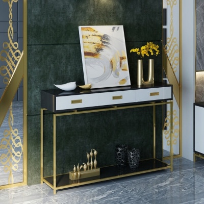 Table console Table murale Console latérale Table d'appoint Table console Table de décoration Table murale
