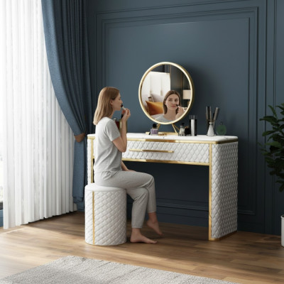 Console Coiffeuse Tables Table de maquillage Console pour chambre à coucher Secrétaire