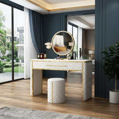 Console Coiffeuse Tables Table de maquillage Console pour chambre à coucher Secrétaire