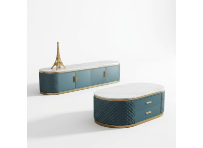 Commode-Design Buffet Commode Basse Côté Décoration Armoire Étagère Salon