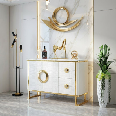 Noble Design Kommode Sideboard Italienische Kommoden Lowboards Leder