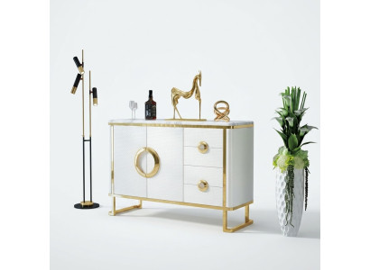 Noble Design Kommode Sideboard Italienische Kommoden Lowboards Leder