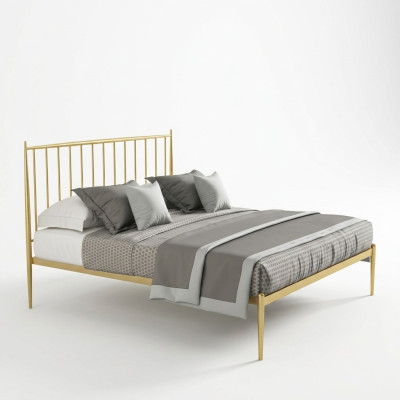 Meubles de designer en cuir italien Lit Double Chambre à coucher 180x200cm