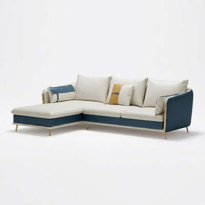 Canapé d'angle Canapé Sofa Ligne de vie d'ameublement suite d'angle en L
