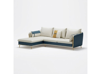 Canapé d'angle Canapé Sofa Ligne de vie d'ameublement suite d'angle en L